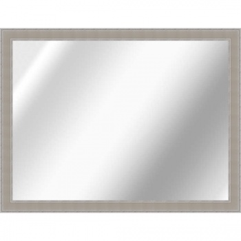 Landscape Grey Plain Mirror - 78cm x 58cm